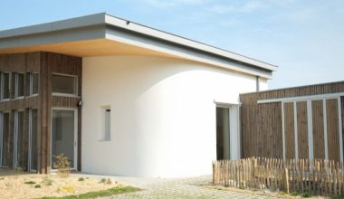 Une maison 3D en matières recyclées