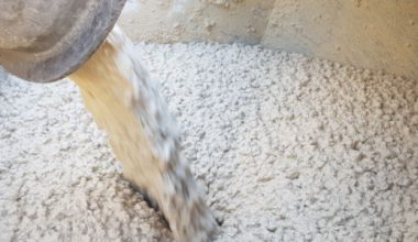 La production de béton et granulats en baisse