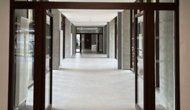 Les portes coupe-feu vitrées